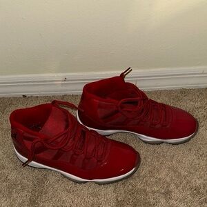 Red High-Top Sneakers